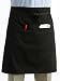 Half Apron With Pocket (Black)