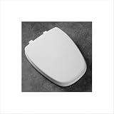 Bemis 1240205036 Eljer Emblem Plastic Elongated Toilet Seat, Natural