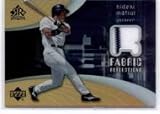 2005 Reflections Fabric Jersey #HM Hideki Matsui - New York Yankees (Piece of Authentic Jersey) (Baseball Cards)