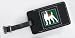 Jack Russell Leather Luggage Tag