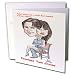 Londons Times Funny Panel Hollywood Cartoons - Tom And Penelope Cruise - Greeting Cards-12 Greeting Cards with envelopes