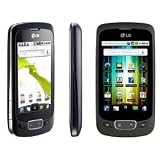 LG P500 OPTIMUS One Smartphone (Android 2.2, 3 MP Kamera, 8.1cm (3.2 Zoll) Touchscreen, 2GB Speicherkarte, 3.5mm Klinkenbuchse)  schwarzvon "LG Mobile"