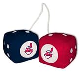 Cleveland Indians Fuzzy Dice