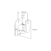 Designer Habitat - Black Universal Wall Mount Speaker Brackets - Pack of 2