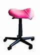 Saddle Stool, Hair Cutting Stool S1116 Pink Vinyl