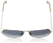 Ray-Ban Unisex RB3025 Classic Aviator Sunglasses, Gold/Clear Gradient Blue, 58 mm