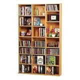  : Oskar 756 CD/DVD Maple Cabinet
