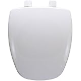 Comfort Seats C105000 Eljer Toilet New Emblem Elongated Closed Front with Cover