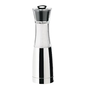 Trudeau Elite Graviti Salt Mill Chrome and plastic