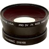 Century Optics .7X Wide Angle Adapter for the Panasonic AG-DVX100 Video Camcorder, Bayonet Mount