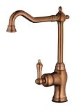 Belle Foret BFN23001TB Bar Sink Faucet, Tumbled Bronze
