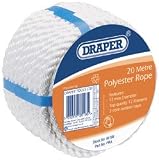 Draper 88198 20 m x 12 mm 3-Core Polyester Rope