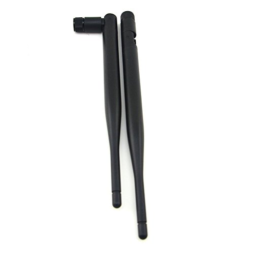 onelinkmore 978-1090MHz Rubber Antenna with SMA Plug Connector 5dbi Gains Ads-b Aerial (Pack of 2)