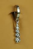 TUMMYTOYS BELLY NAVEL RING WHITE GOLD 5 JOURNEY DIAMOND