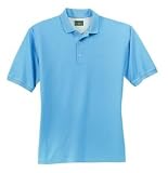 NEW Outer Banks - Egyptian Diamond Knit Sport Shirt Aquatic Blue-3XL