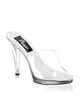 Sexy Clear Platform Slide Sandal - 7