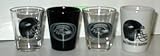Baltimore Ravens Collector Shot Glass 4 Piece Set