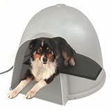 Pet Supplies : K&H Large Lectro-Kennel Igloo-Style Heated Pad