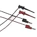 Fluke TL950 2 Piece Mini-Pincer Test Lead Set, 30V rms/60V DC Voltage, 5A Current, 90cm Long