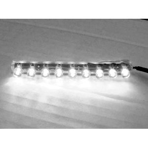 AIT White 9 LED NEON BOAT / HOME / POD LIGHT BRIGHT ACCENT GLOW 9LED FLEXIBLE WATERPROOF