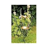 Achla Double Cattail Bird Bath