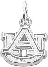 Sterling Silver Auburn University Logo Charm