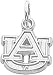 Sterling Silver Auburn University Logo Charm