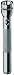 MAGLITE ST3D096 3-D Cell LED Flashlight, Gray