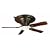 Casablanca C2M668M Silhouette II Ceiling Fan, Tuscan Bronze