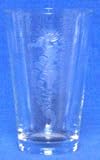 Individually Hand Etched Seahorse Tumbler Glass 7"H Set / 4