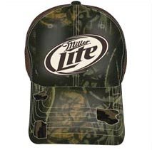 Mens Bioworld Miller Lite Adjustable Hunter Style Hat