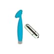 Doc Johnson Jenna's Velvet G-Spot Vibrator Blue Adult Sex Toy Kit