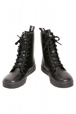 Punkrose Black Athletic Boot