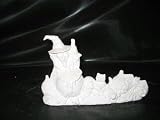 Witch scene, The picture is illustration, the item ships unfinished, completely white Witch scene, The picture is illustration, the item ships unfinished, completely white