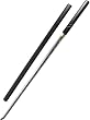 Zatoichi Stick/Sword-Black - Cas Hanwei