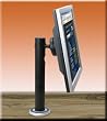 Rotating POS LCD Display Counter/Desk Mount - Black