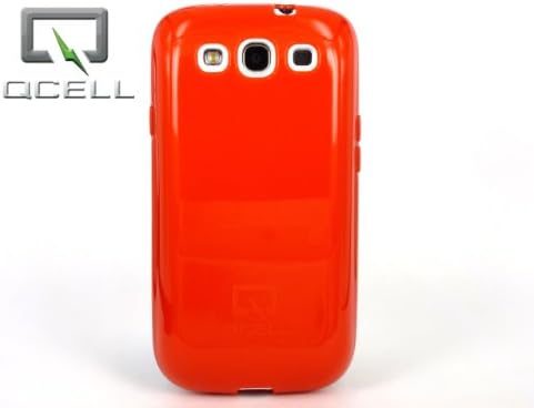 QCell Samsung Galaxy SIII Extended Battery TPU Case Red (Only Compatible with QCell Galaxy S3 Extended Battery)
