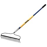 Ames True Temper Kodiak Forged Bow Rake 16 Tine with Fiberglass Handle #1876700 by AMES TRUE TEMPER