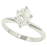 1.08cttw Oval Solitaire Diamond Ring Egl H-I/VVS2-VS1