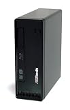 ASRock  ION 330HT Barebone (Intel Atom 330 1,6GHz, 2GB RAM, 320GB HDD, Nvidia ION, DVD, kein Betriebssystem) schwarz