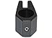 Five Oceans FO2647 Marine Bimini Top Jaw Slide, for 7/8 inches (22mm) OD Round Tube, Black UV-Resistant ABS Plastic, Total Lenght is 2-1/4 inches (57 mm)