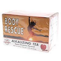 Body Rescue Alk Tea, Apple, 20 bag ( Eight Pack) by BODY RESCUE