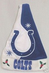 INDIANAPOLIS COLTS SANTA HAT