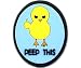 Rude Chick Button-Peep This!
