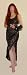 Ankle Length Paillette Dress with Long Gloves