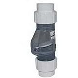 Zoeller 30-0041 50 psi PVC 2-Port Check Valve, 1-1/2"
