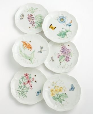 Lenox Butterfly Meadow Accent/Salad Plate Orange Sulphur
