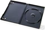 100 Stück DVD-Hüllen für 1 DVD/CD Kunststoff schwarz mit Folie für Cover 14mm