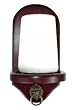 Wall Mount Pool Table Cone Chalk Holder Mahogany With Chalk