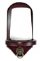 Wall Mount Pool Table Cone Chalk Holder Mahogany With Chalk